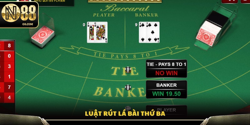 Quy tắc cụ thể về việc rút lá bài thứ ba