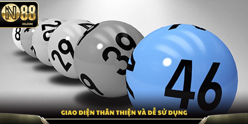 Thiết kế giao diện trực quan, dễ thao tác 